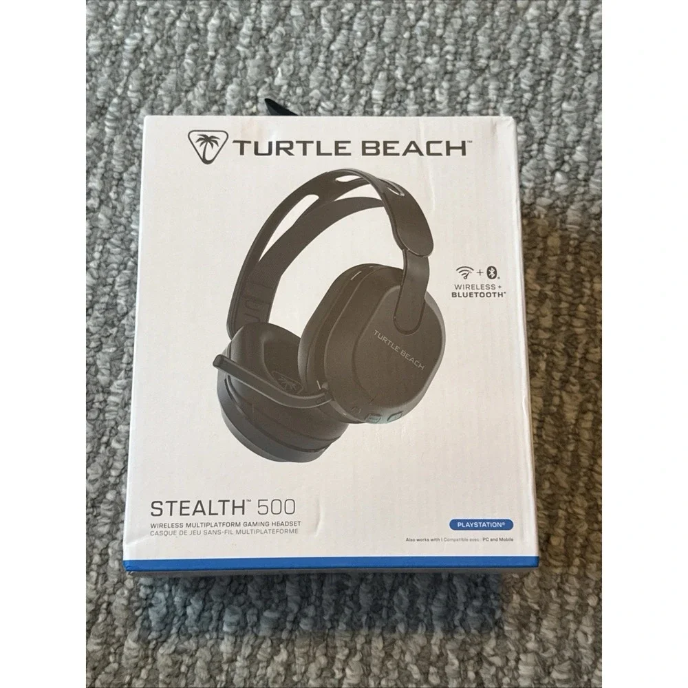 NEW SEALED Turtle Beach Stealth 500 Wireless Gaming Headset For Playstation + PC